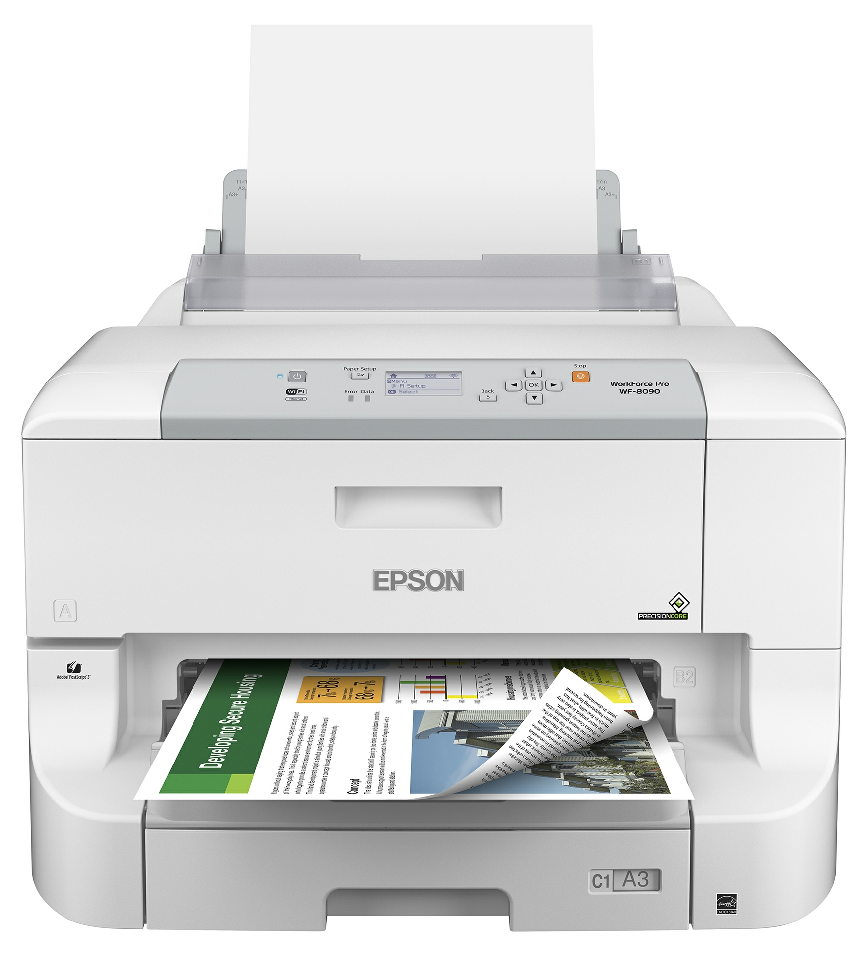 Epson Introduces Heavy Duty A3 Color Workgroup Printer and MFP